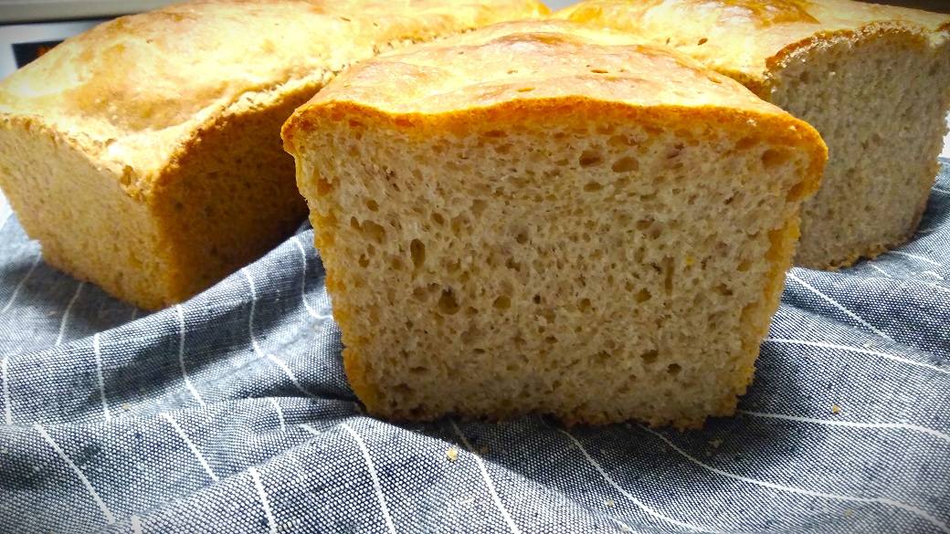 ХЛЕБ домашний Пшенично-ржаной.  Пушистый и мягкий.