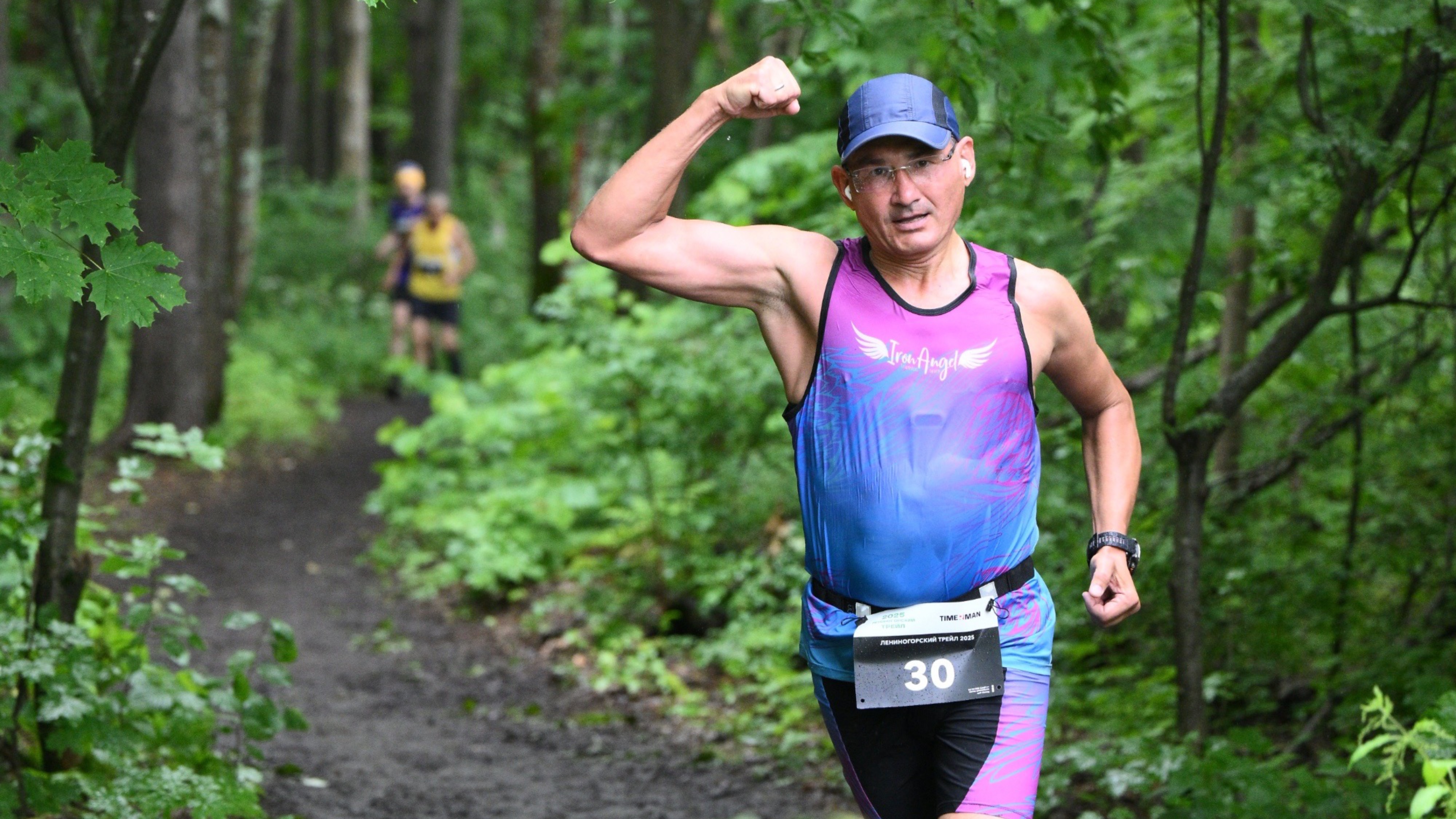 Лениногрский трейл 20 км. Внезапно забежал в призы