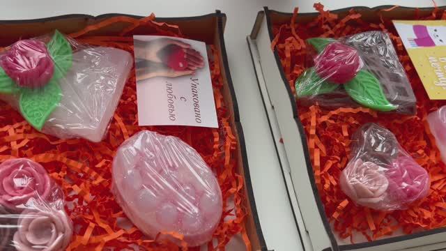 Собираю наборы из мыла