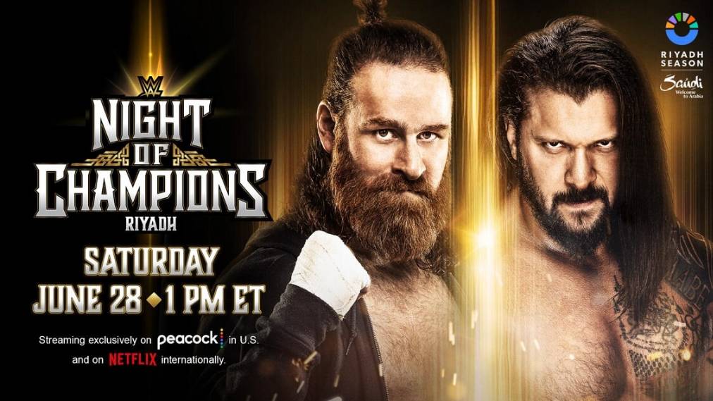 WWE:NIGHT OF CHAMPIONS 2025 SAMI ZAYN vs KARRION KROSS.ШОУ НА РУССКОМ.