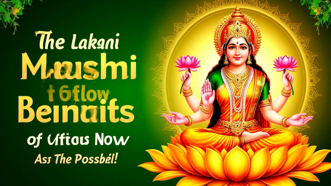 💧 Мантра Лакшми: Открой Поток Благ Сейчас (Слушай!)