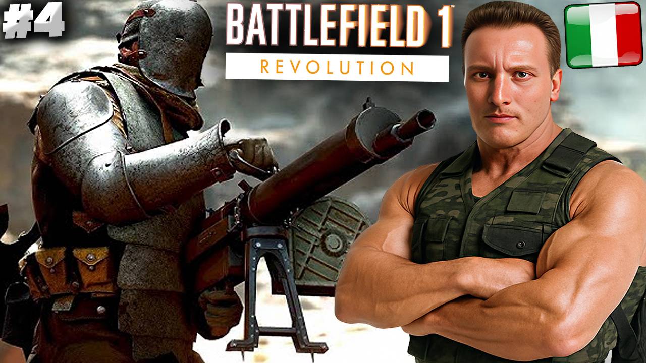 ИТАЛЬЯНСКИЙ ТЕРМИНАТОР ► BATTLEFIELD 1 REVOLUTION ► #4