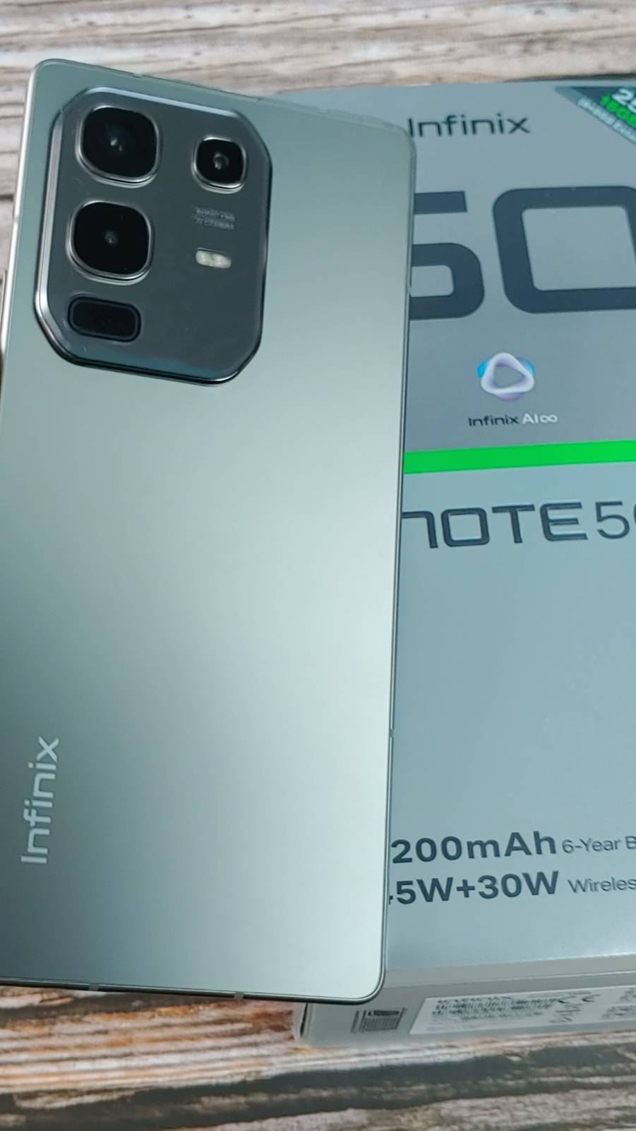 Infinix NOTE 50 8/256Gb Antutu Test