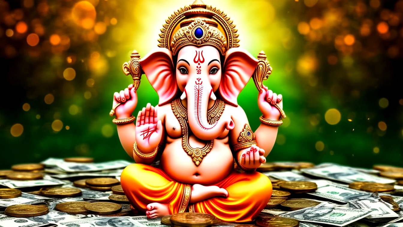 ДЕНЬГИ ПОТОКОМ? 🍀🍀🍀 МОЩНАЯ МАНТРА ГАНЕШИ: Тайна Процветания и Ваш Путь к Изобилию