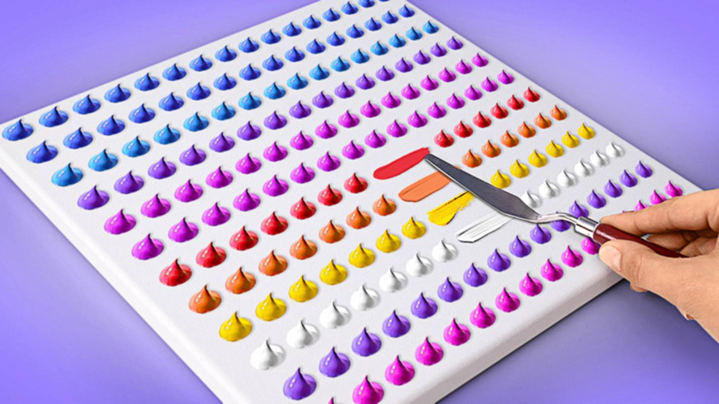 🌕 Рисуем луну акрилом: искусство для начинающих 🎨🌊