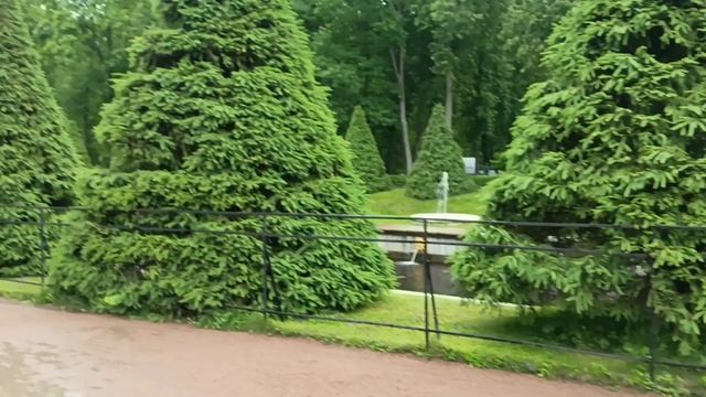 Петергоф фантаны сад