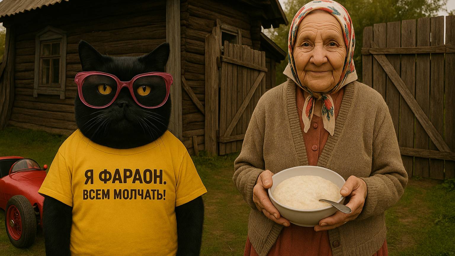 Как кот Борька лето спасал