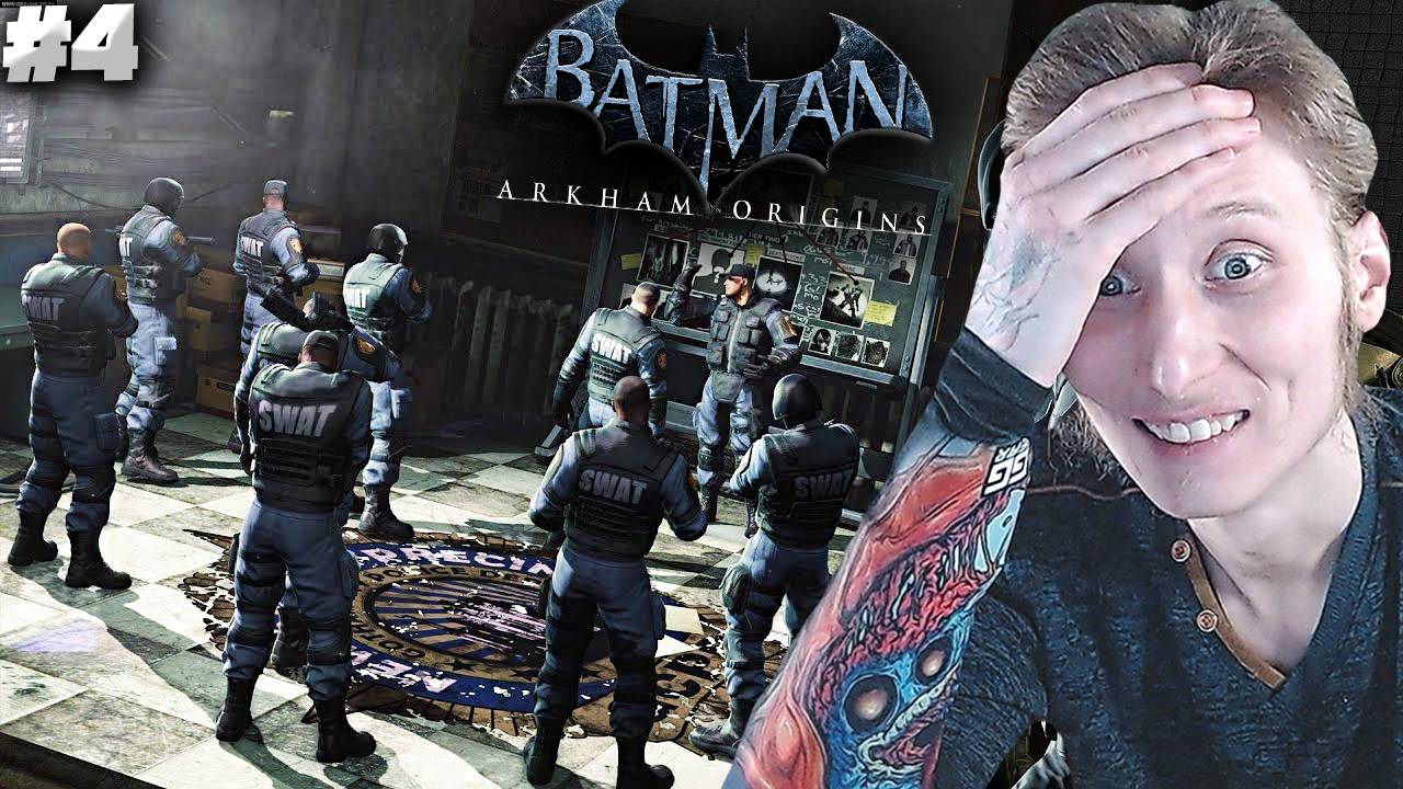 КУЧА СПЕЦНАЗА И ПОЛИЦИИ!! ► BATMAN ARKHAM ORIGINS ► #4