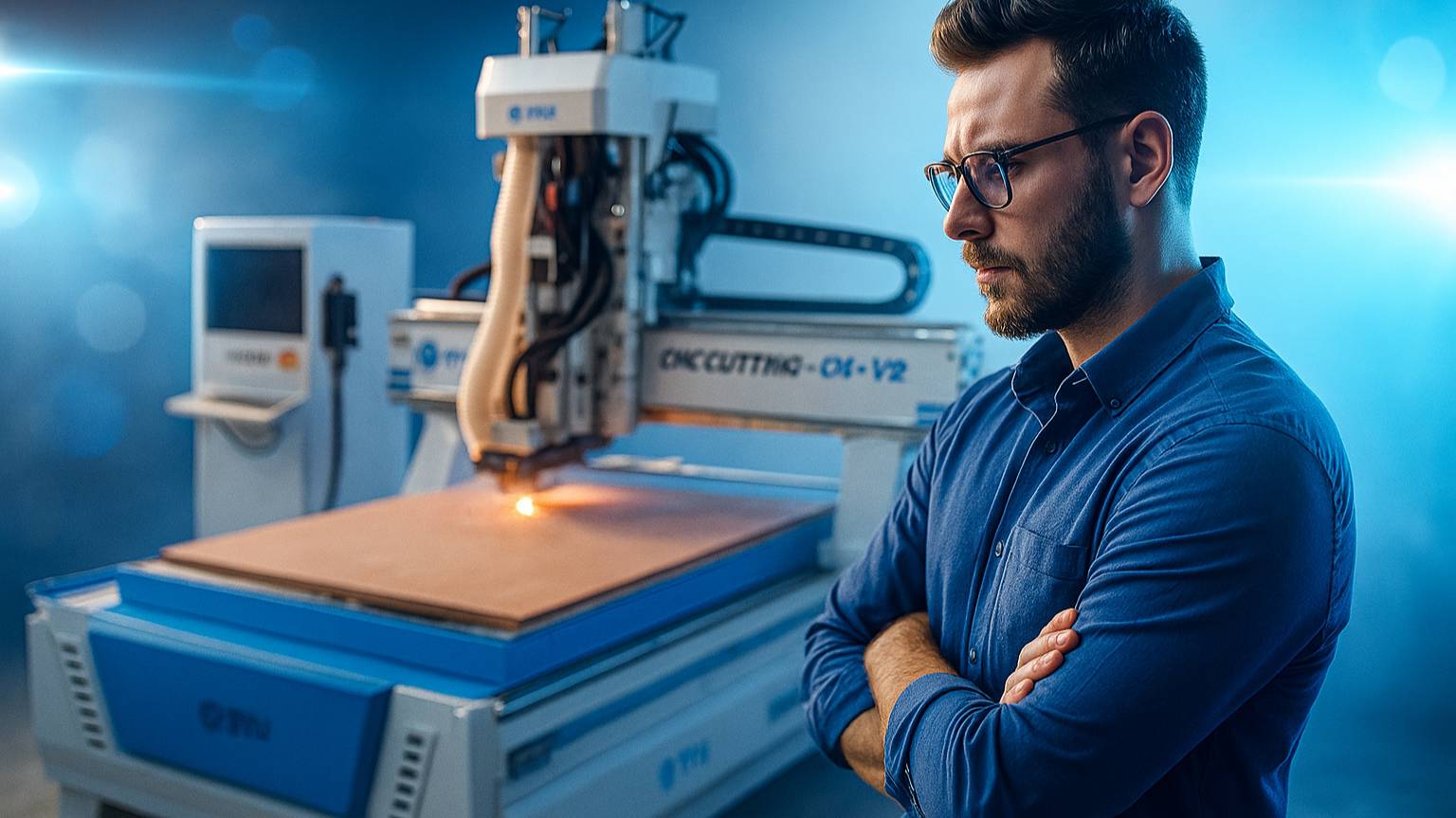 РАСКРОЙ И ПРИСАДКА ЗА ОДИН ЦИКЛ! | Обзор нестингового центра JIYU CH1-V9