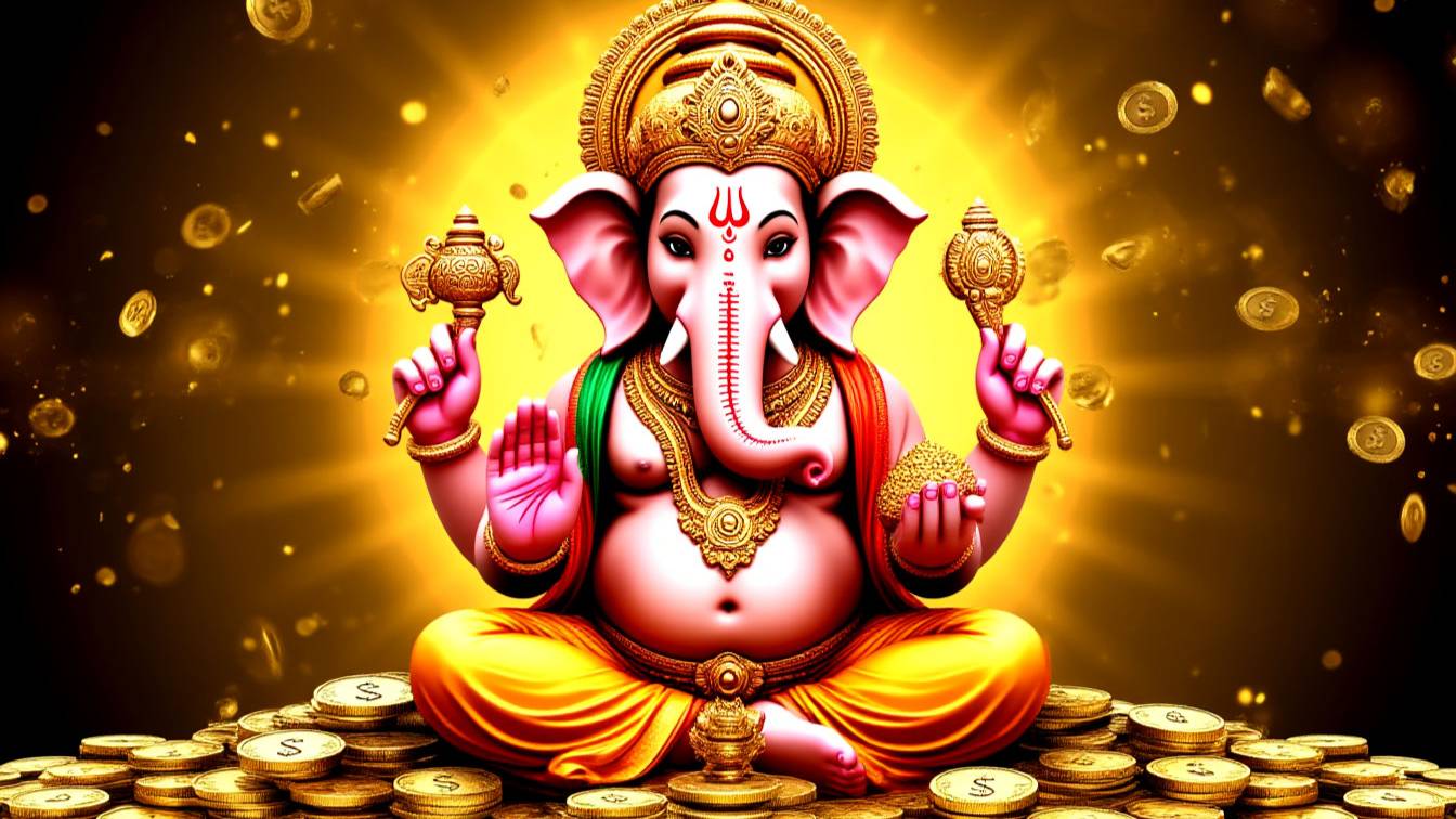 Мантра Ганеши: Самый Радостный Гимн! Благословение на Успех и Поток Удачи ॐ गं गणपतये नमः ✨🙏🕉️