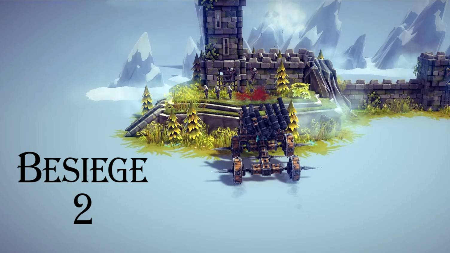 Besiege № 2 (ПРОГРЕСС В СТРОИТЕЛЬСТВЕ)