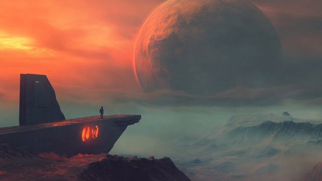 The Rock - Relaxing Ambient Sci Fi Music - Dark Space Meditative Ambience