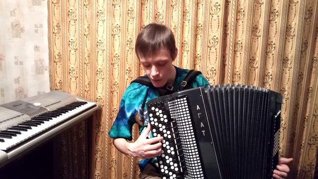 Как импровизировать на 6 аккордов на баяне? Усложняем задачу. Все бемольные тональности. Урок №17