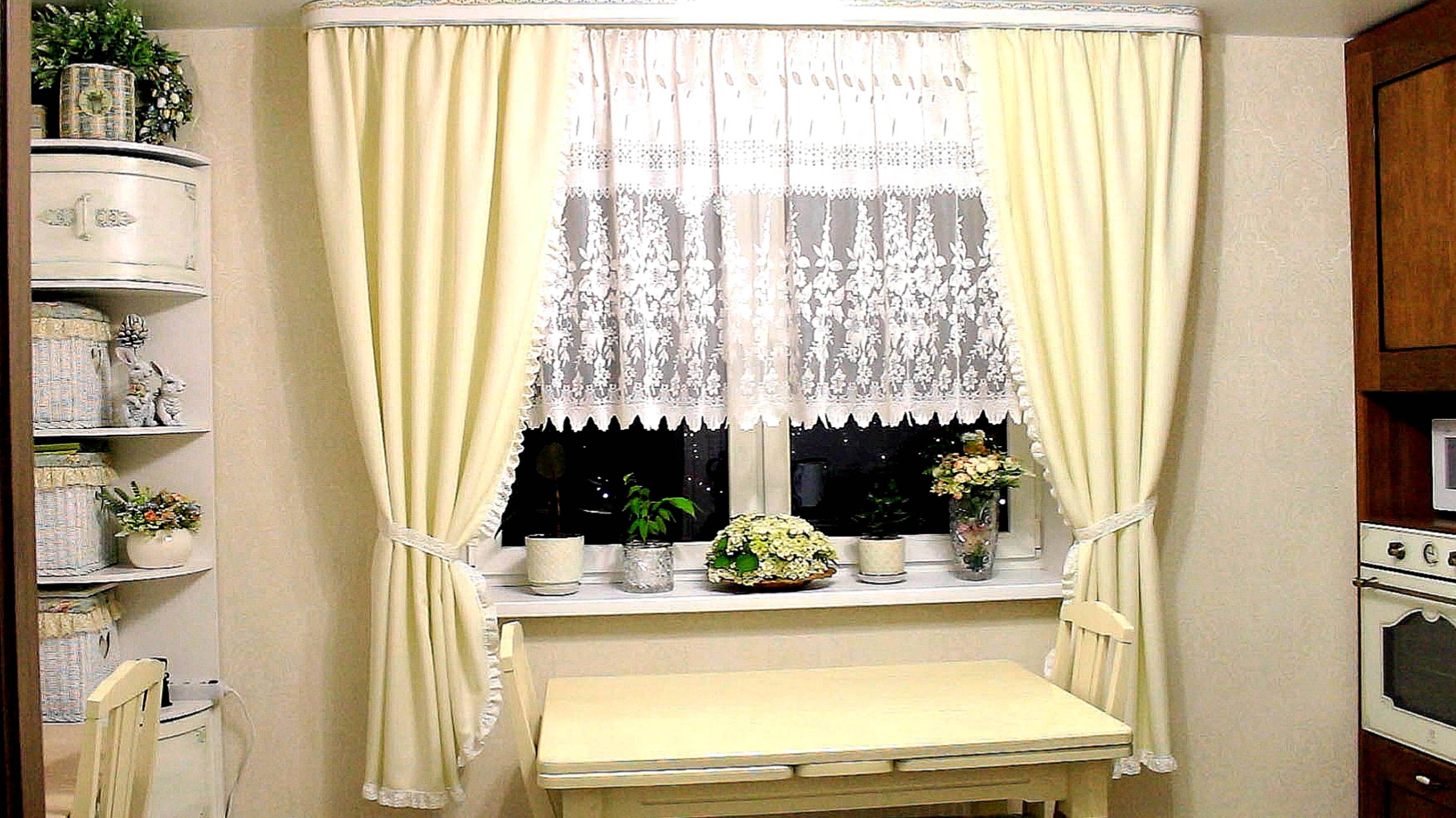 Как сшить шторы на кухню своими руками