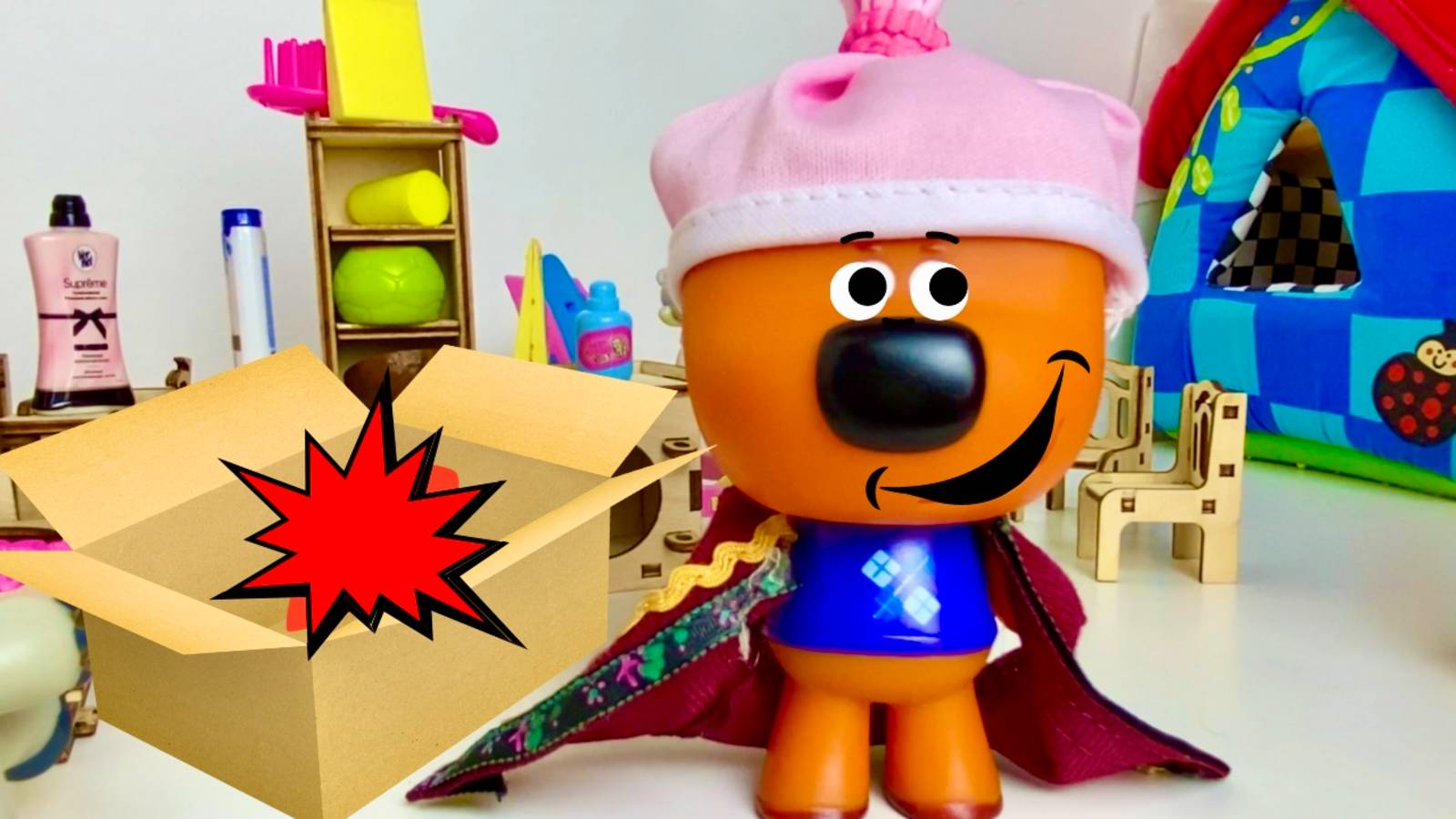 Ми-ми-мишки мультик для детей про волшебную скатерть