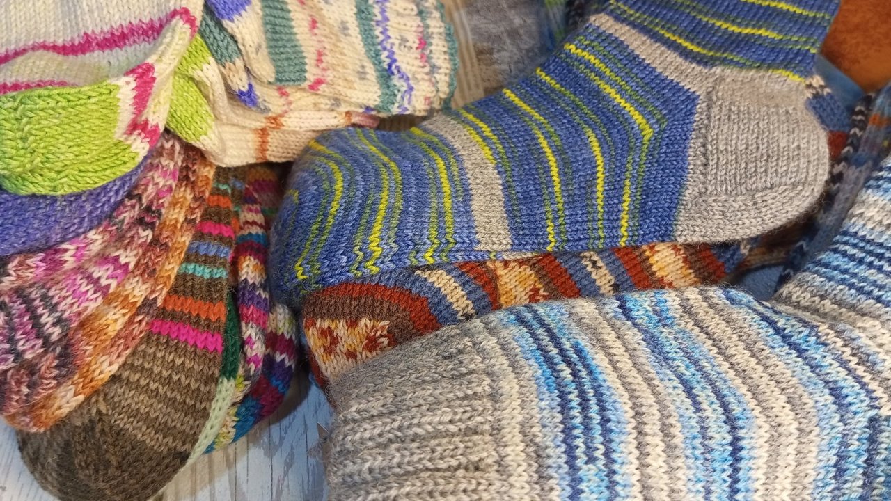 Мои носочки за 6 месяцев🤗🫶