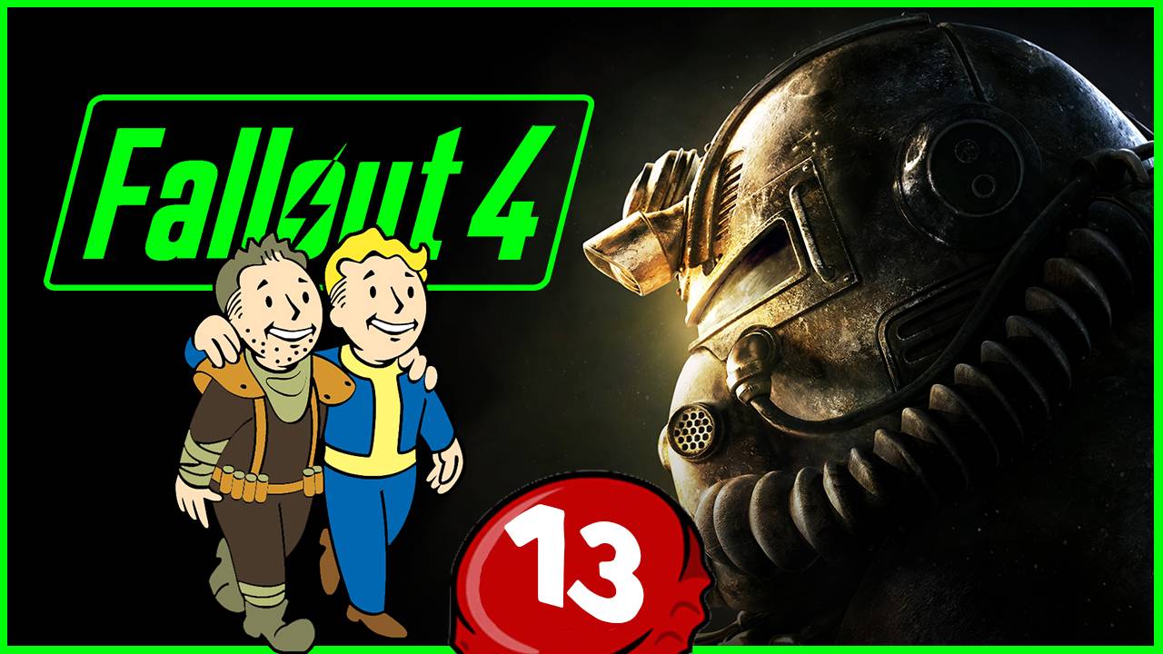 Живые пустоши зовут - Fallout 4 - русская озвучка - стрим 13