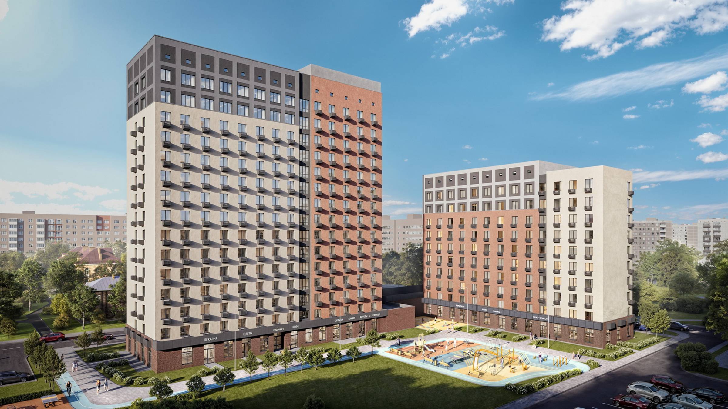 ЖК "Квартал Заречный", 1 очередь. ГК "Агроспецтех" || Ленинский р-он, ул. Усиевича || Июль 2025