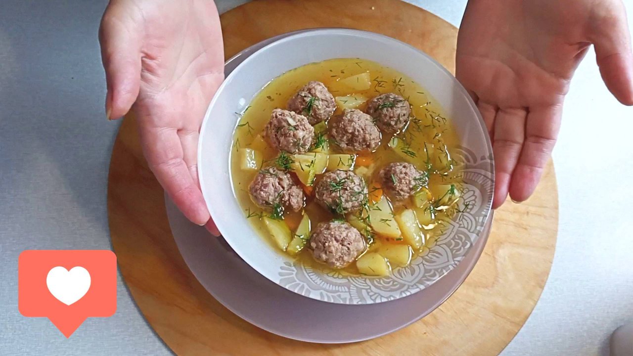 Рецепт супа с кабачком и фрикадельками Очень Вкусная Доступная Еда Это просто