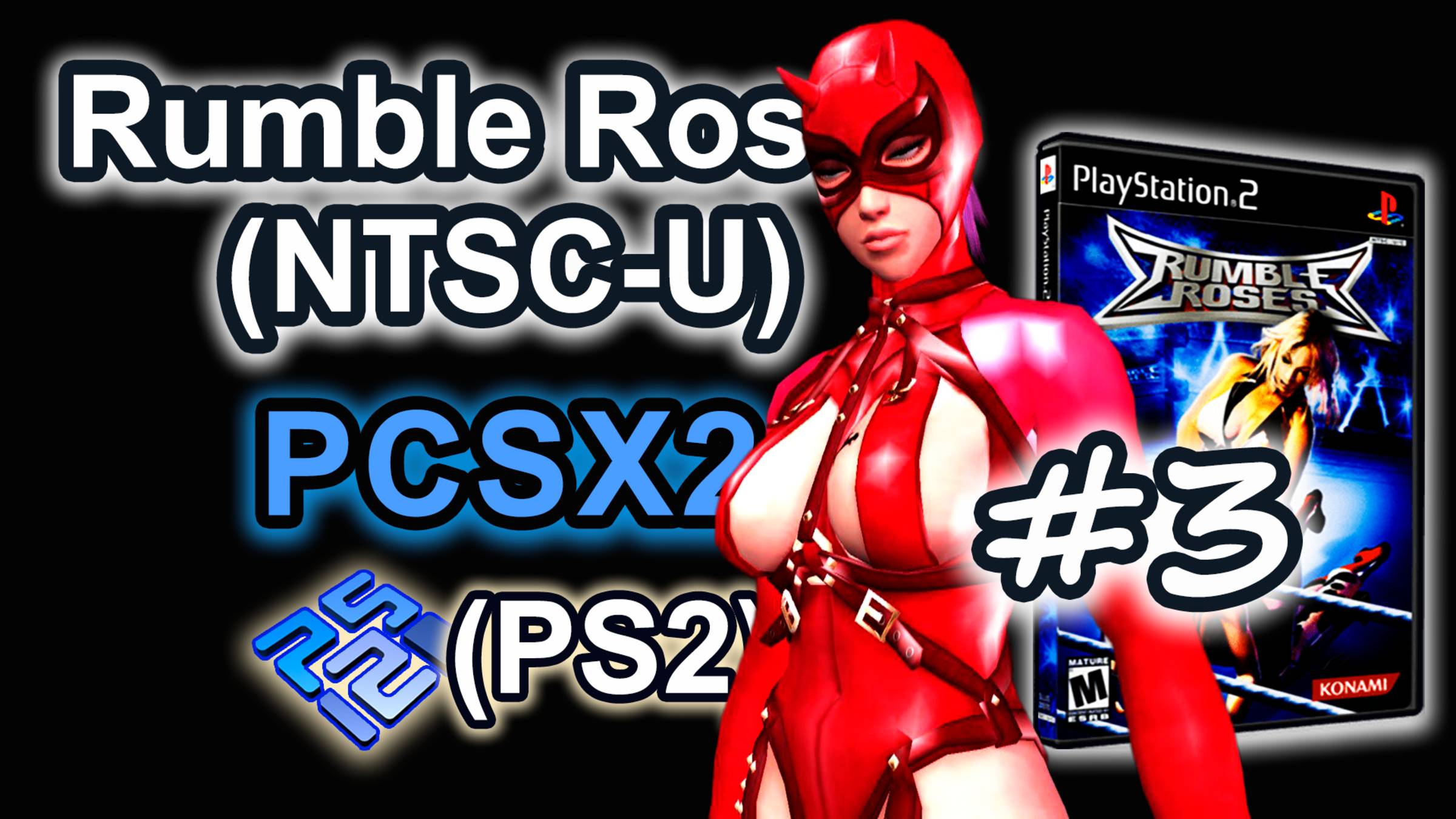 Rumble Roses (PCSX2, SLUS-20970, Comentado, Modo Historia 2025) #3 Evil Rose Gameplay