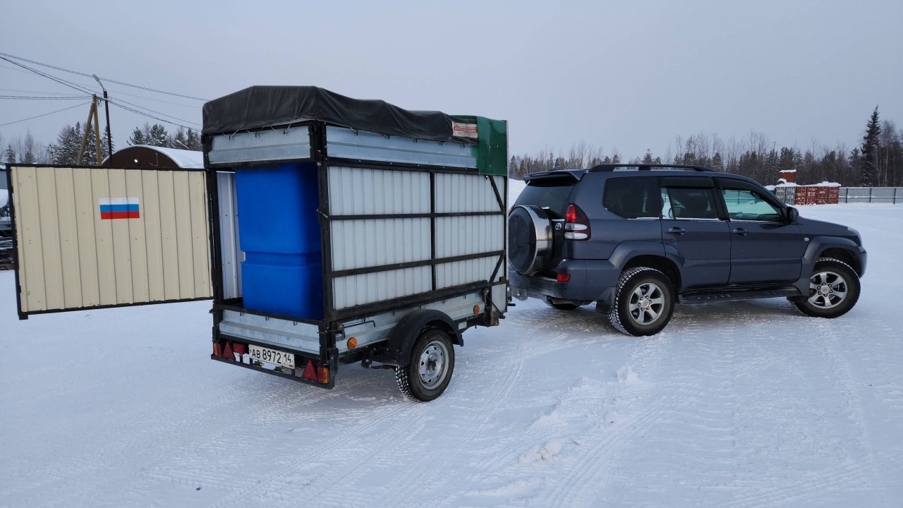 Курганский прицеп Крепыш В821303+
со Вкладышем.