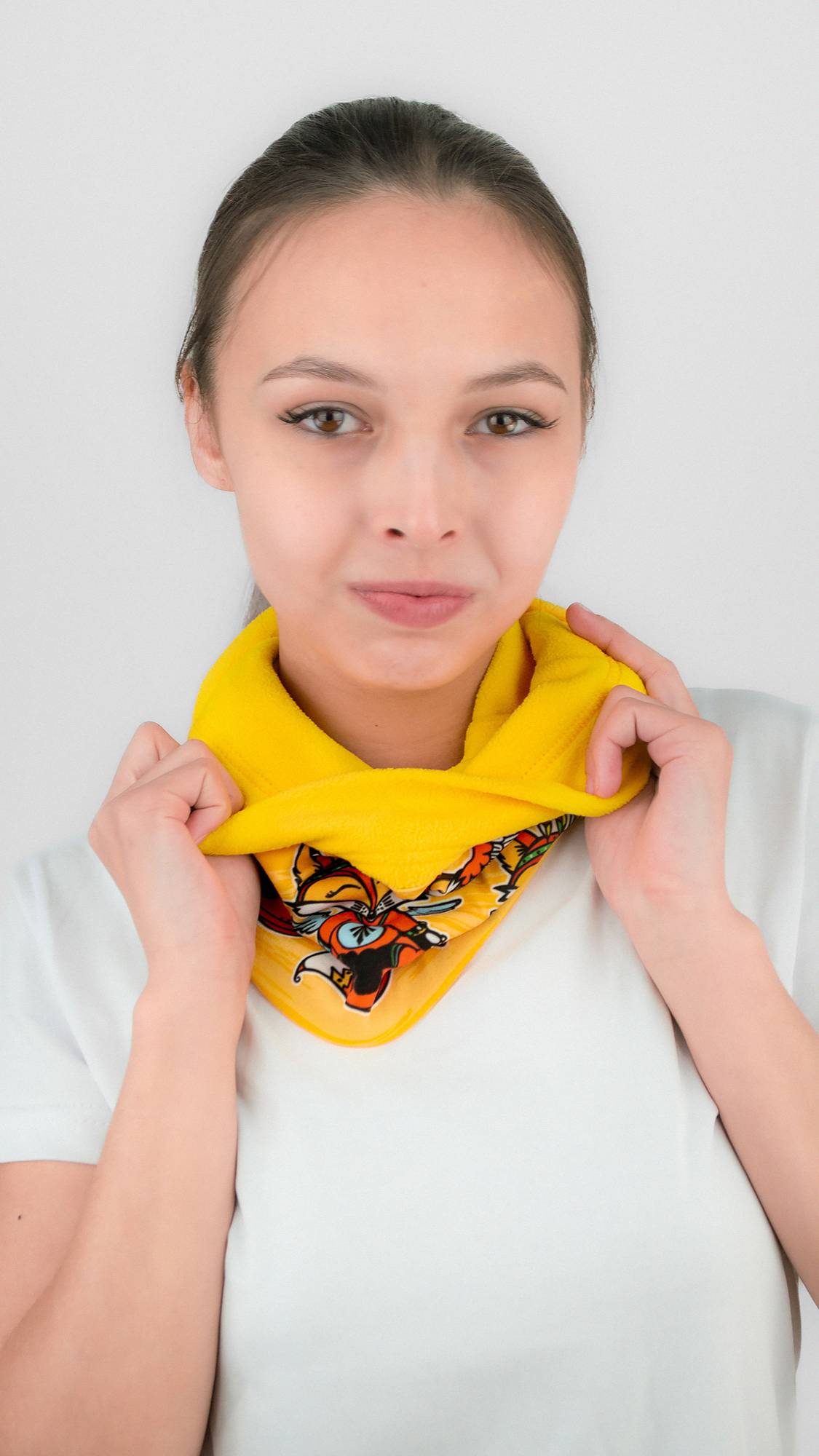 Бафф утепленный ЛИСА ДЗЕН ГЛОБАЛ (желтый)