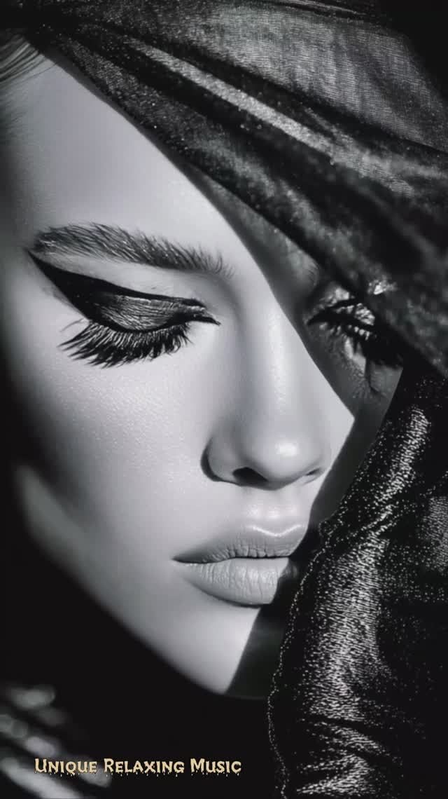 AI Видео 👍 / Релакс Музыка 💤/ Релакс Видео 💯 / Черно-белая Красота