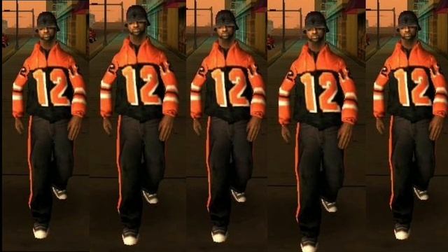 GTA San Andreas Orange 12 Ped Quotes