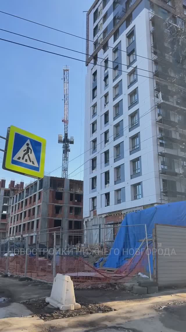 Клубный дом "Резиденция", 1 и 2 очереди. ГК "Юника" // Советский р-он, ул. Белинского // Март 2025