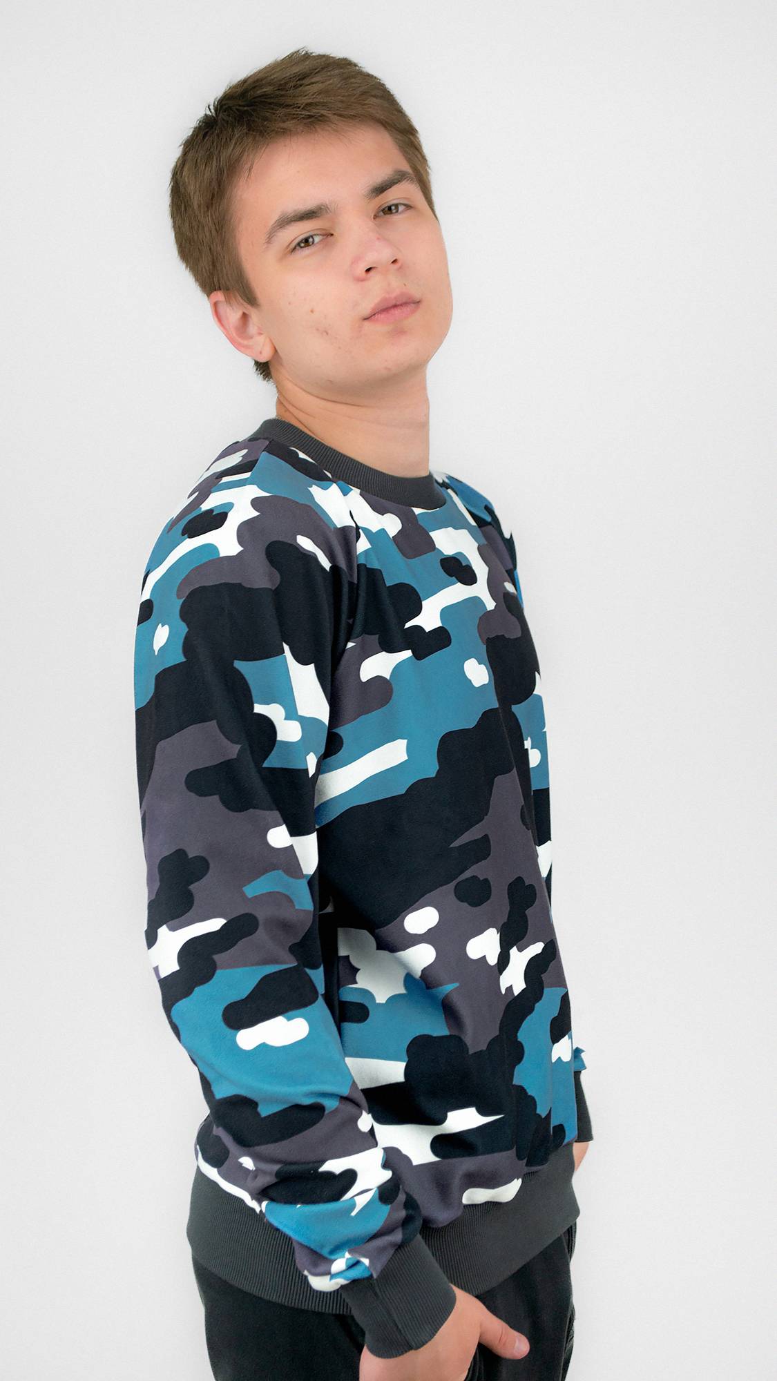 Свитшот КАМУФЛЯЖ (байкальский)