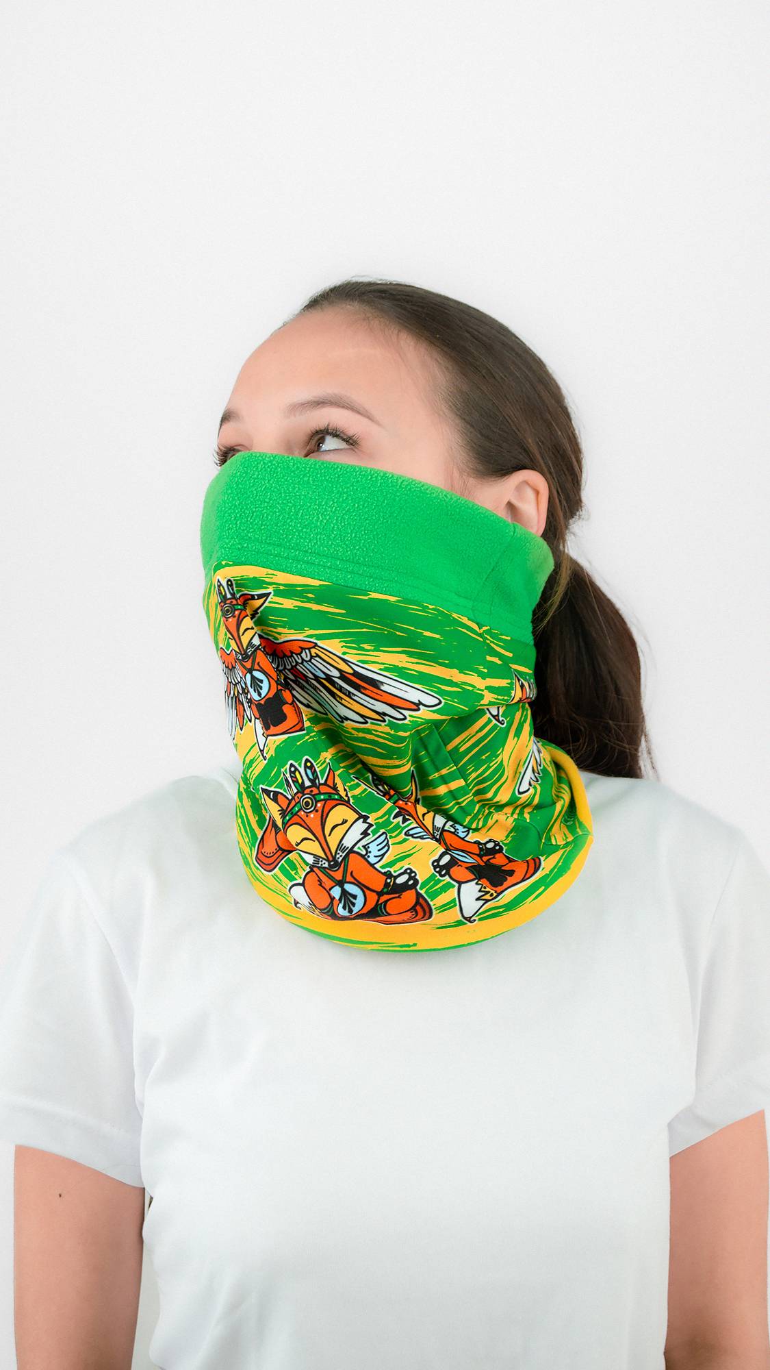 Бафф утепленный ЛИСА ДЗЕН ГЛОБАЛ (зеленый)