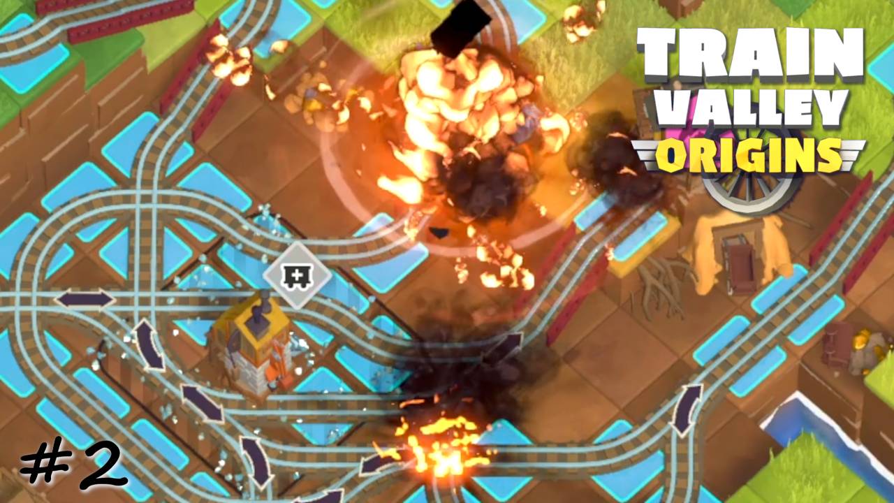 Опасный дикий запад - #2 - Train Valley Origins