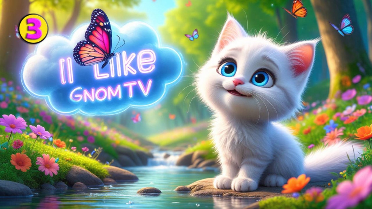 Котенок Мур: "Прогулка в лесу"