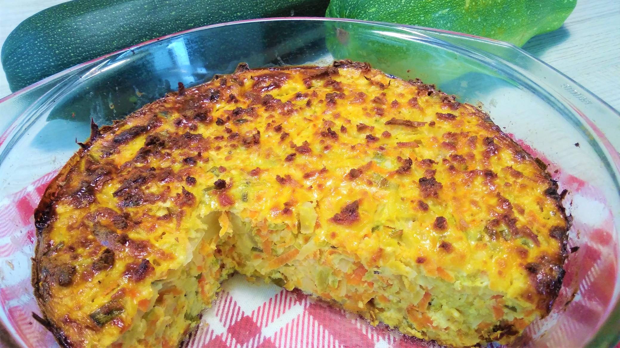 🧅🧅.Запеканка с Кабачками .Со сметаной, даже дети в восторге.