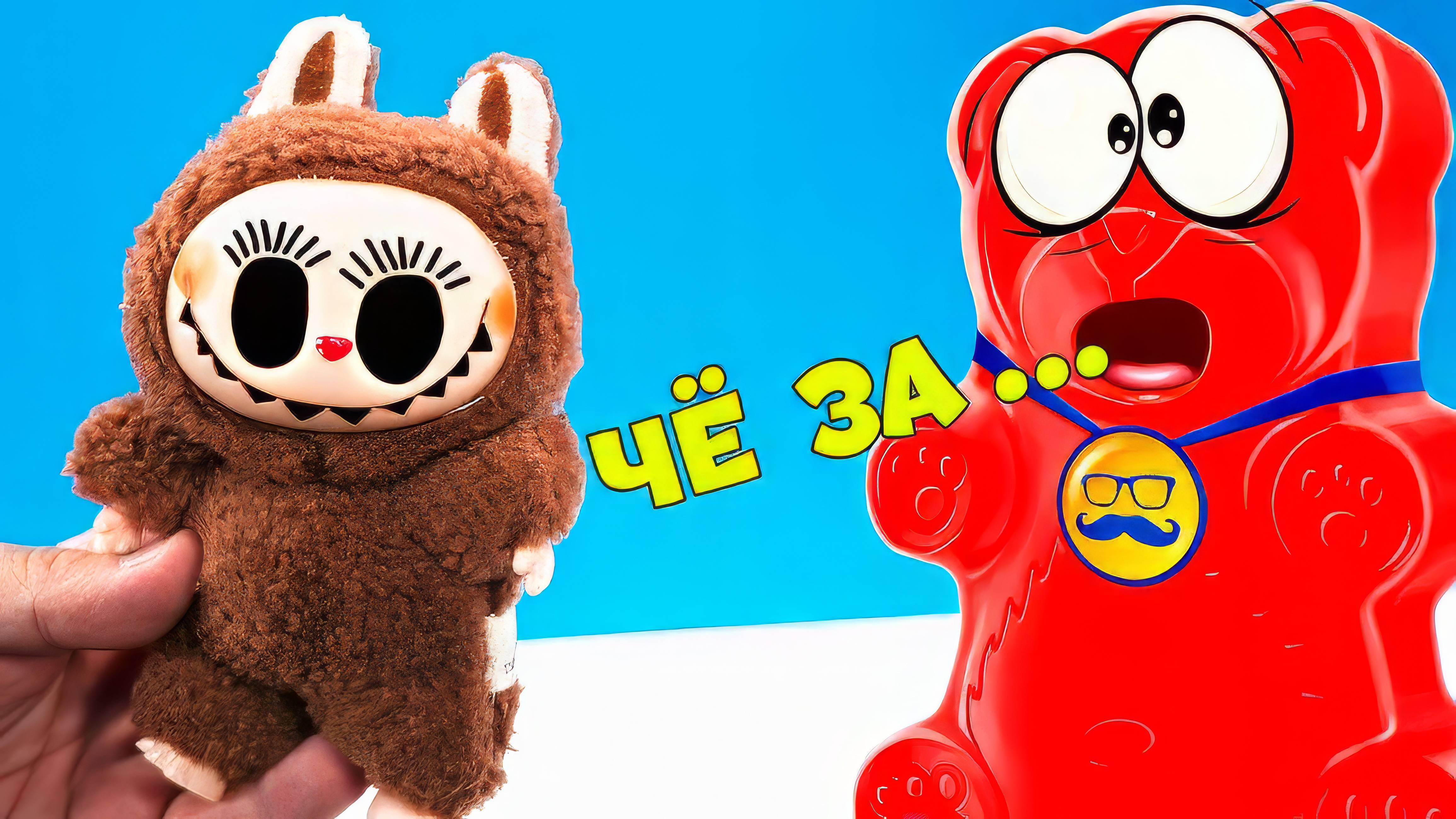 И ТАКИЕ ЛАБУБУ ТОЖЕ БЫВАЮТ СКАЗАЛ МЕДВЕДЬ ВАЛЕРА