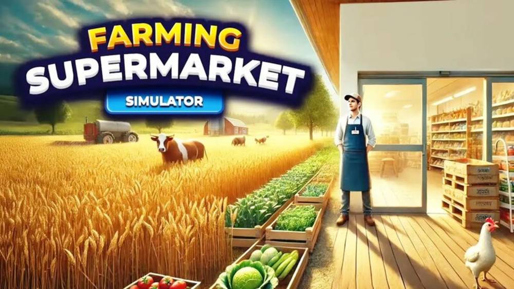 ОТКРЫЛИ ФЕРМУ Farming & Supermarket Simulator #1