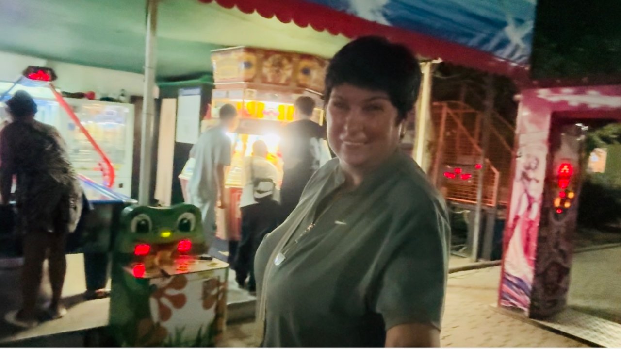 Ночная прогулка . ПЛЯЖ. ЧЕРНОМОРСКОЕ. Сезон 2025