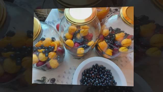 Компот Ассорти из фруктов на зиму