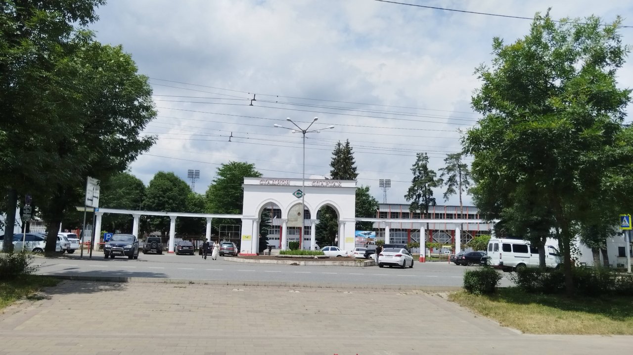 Курортный район Долинск в Нальчике. Езда на велосипеде в курортной части Нальчика. Отдых в Нальчике