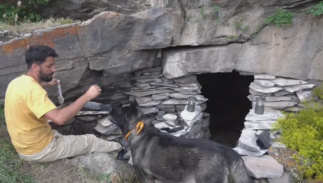 XAKAH. теплое укромное . Bushcraft Camping