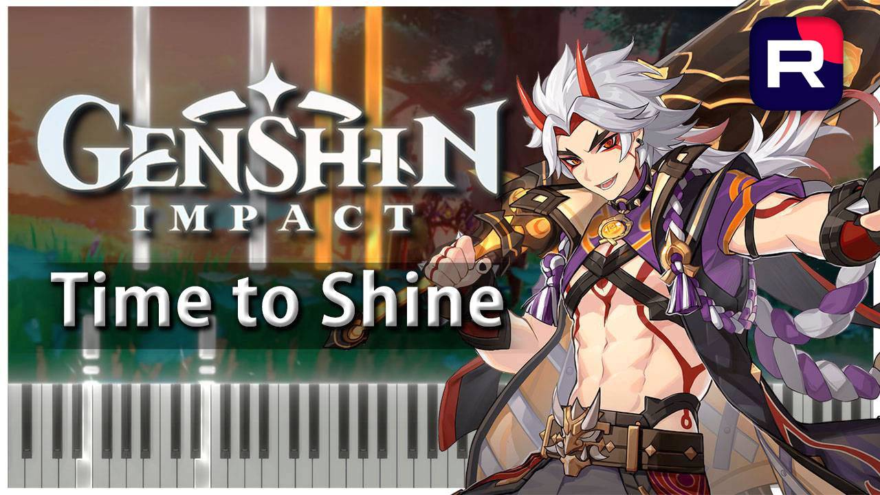 Arataki Itto: Make Way for the One and Oni! / Time to Shine (Genshin Impact) 【 КАВЕР НА ПИАНИНО 】