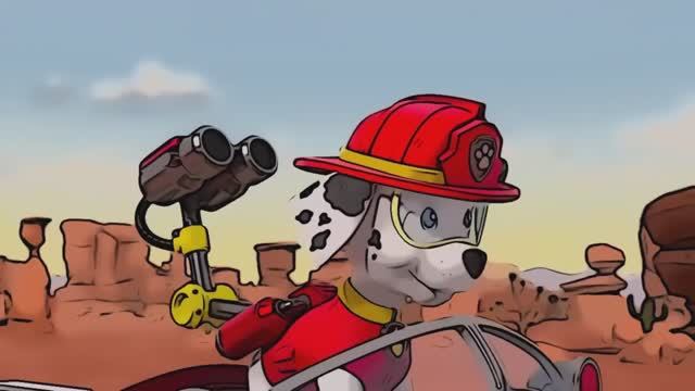 Щенячий патруль Маршал, Весёлый щенок