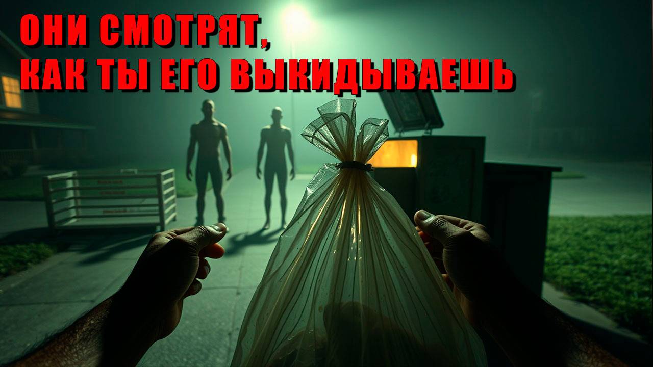 Garbage Take Out Day: Короткий хоррор про ВЫНОС МУСОРА из сна! 🗑️👻