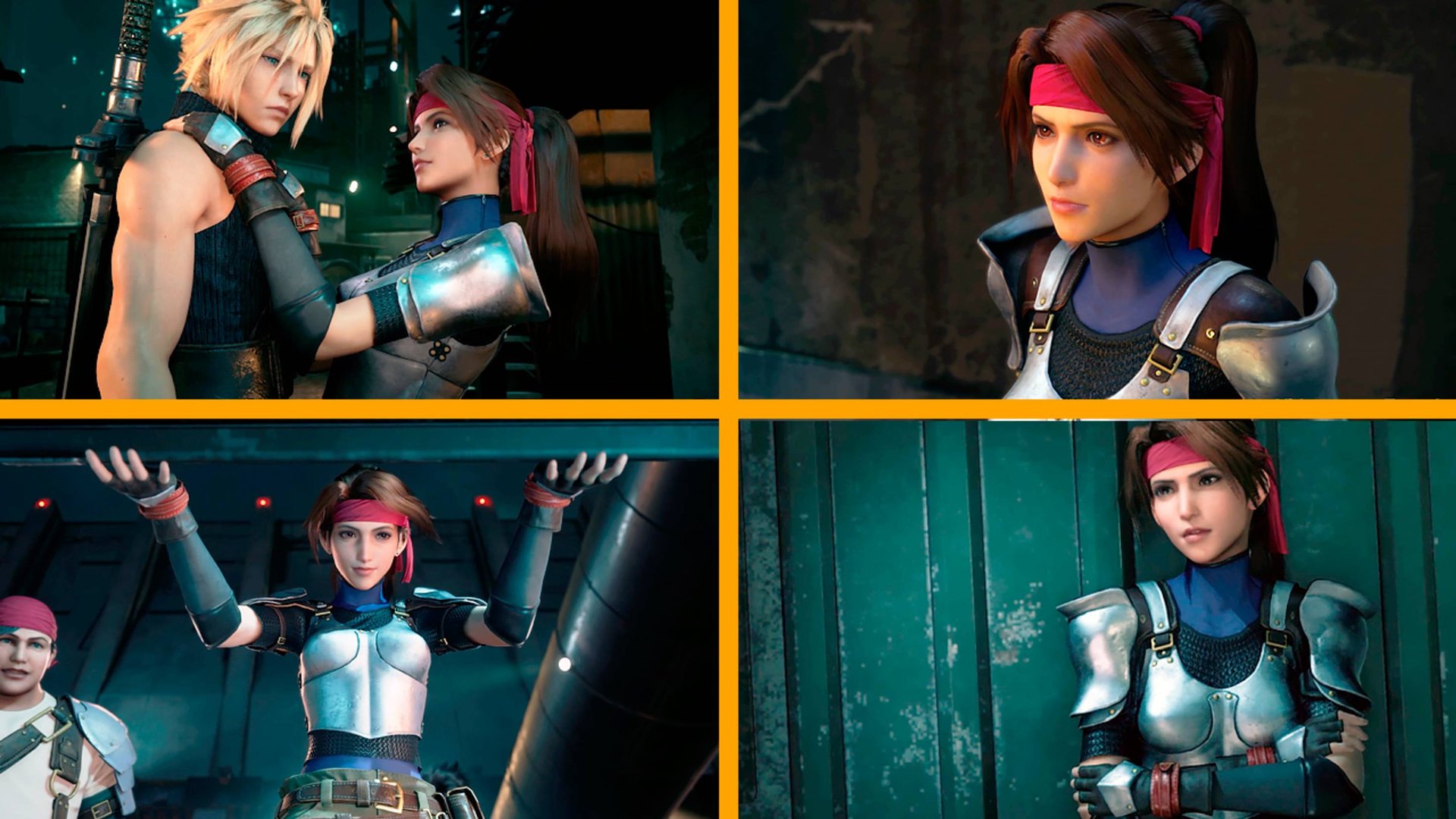 Final Fantasy VII Remake Intergrade | Все сцены с Джесси | Без комментариев