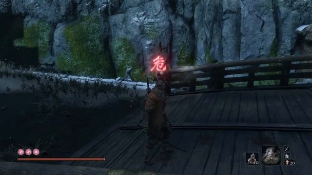 Sekiro Shadows Die Twice Враг не может достать