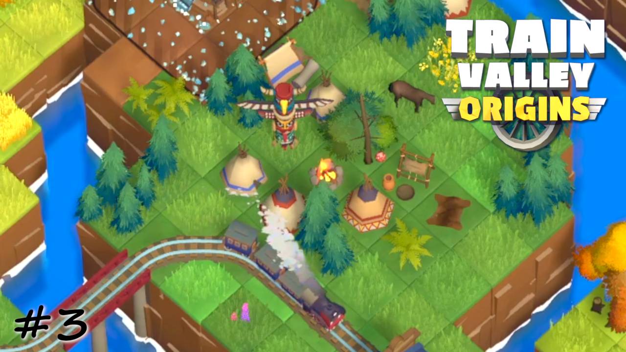 Спокойный дикий запад - #3 - Train Valley Origins