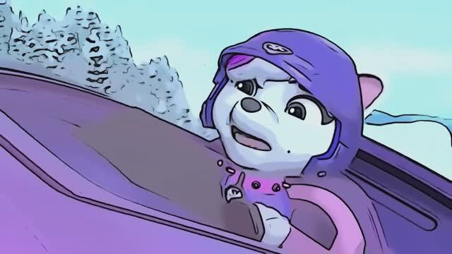 Щенячий патруль, Песенка про Эвереста, щенка горного спасателя