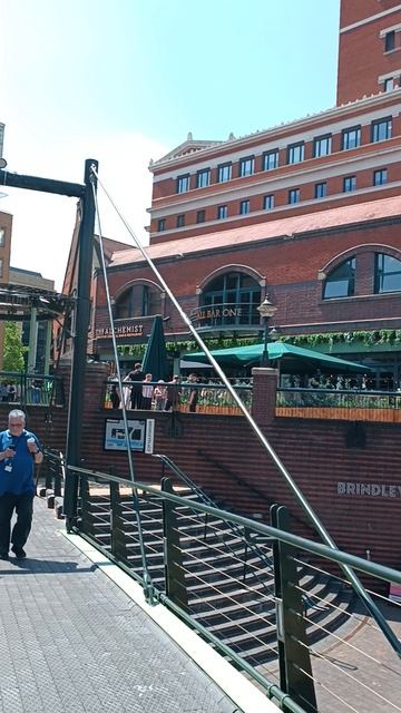 Brindleyplace, Birmingham, UK (Прогулочная набережная, Бирмингем, Англия)