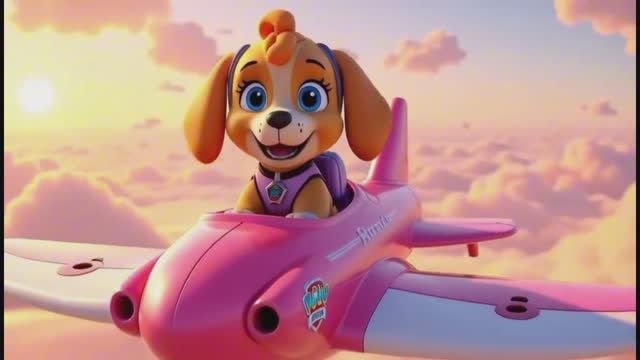 Щенячий патруль. Мега сборник, Скай! Гончик! Крепыш!