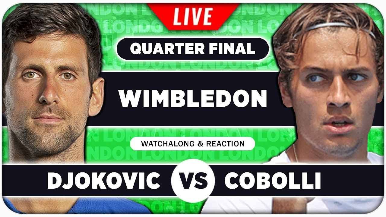 Коболли Ф — Джокович Н Теннис Уимблдон 2025. Мужчины Прямая Трансляция